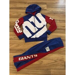 Youth Boys New York  giants Y2K NFL Apparel  Outfit Size Small 8